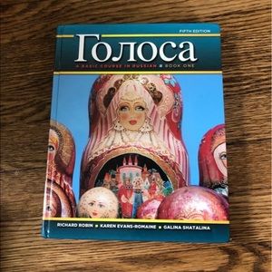 Golosa Russian book 1 5th edition Textbook hardcover